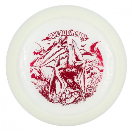 Dino Discs Egg Shell Glow Pterodactyl