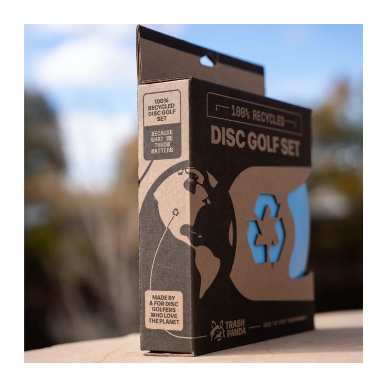 Trash Panda 100% Recycled Disc Golf Set