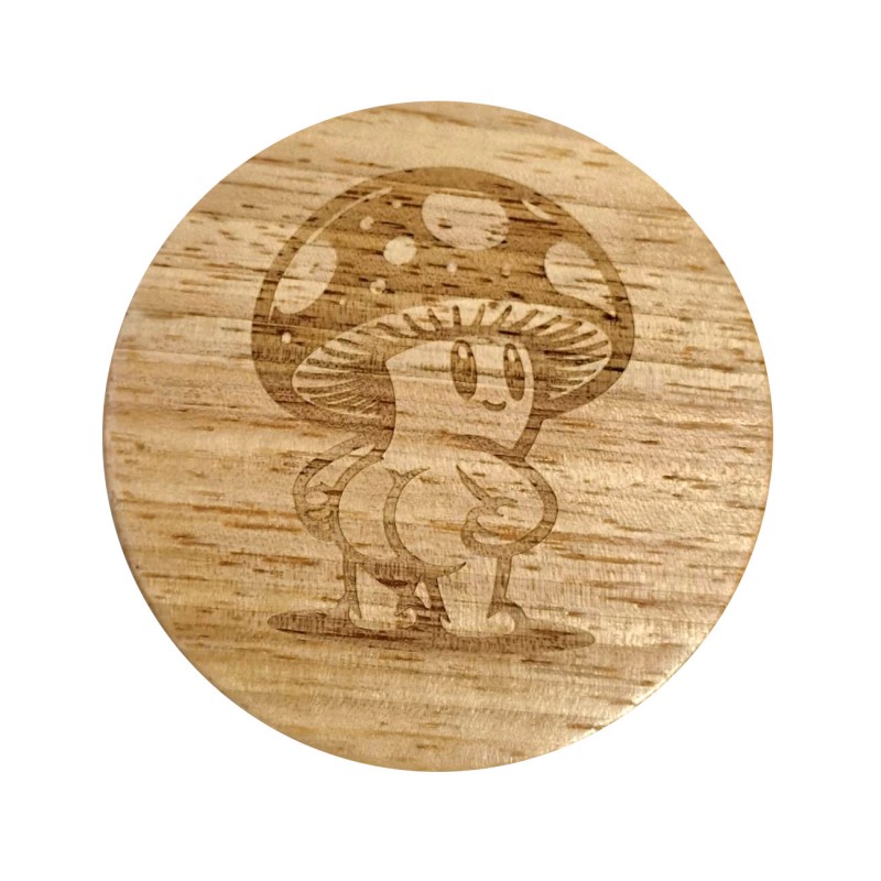 Doomsday Mushbutt Wooden Mini