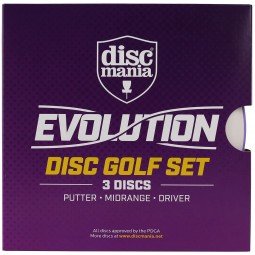 Discmania Evolution Disc Golf Beginner Set