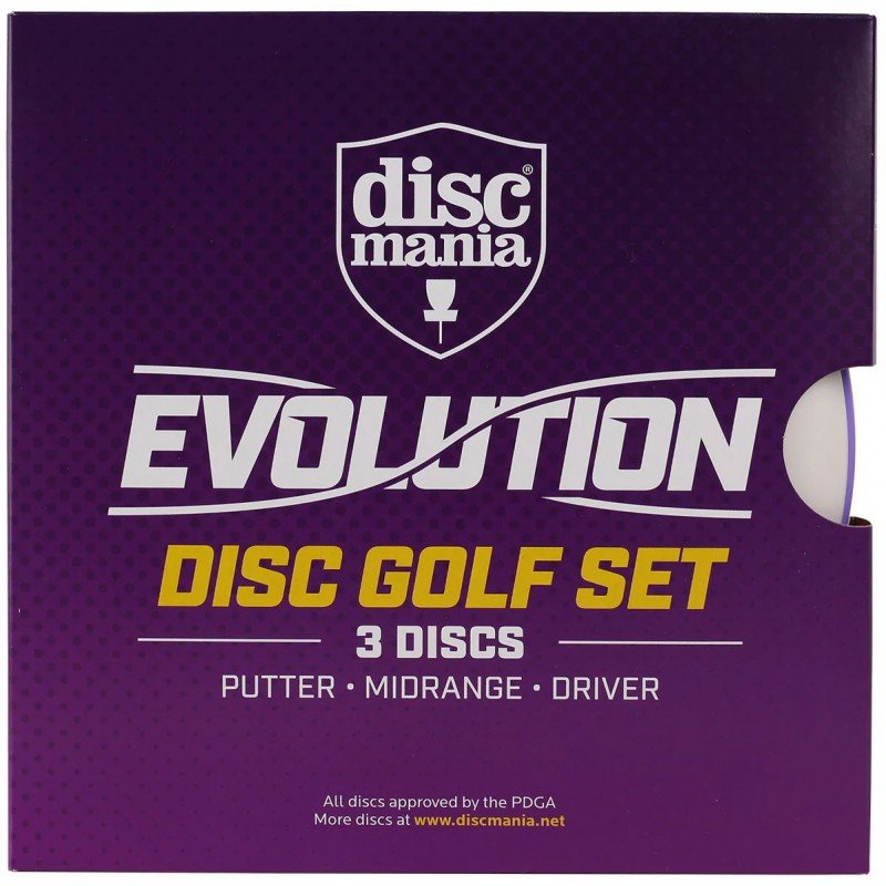 Discmania Evolution Disc Golf Beginner Set