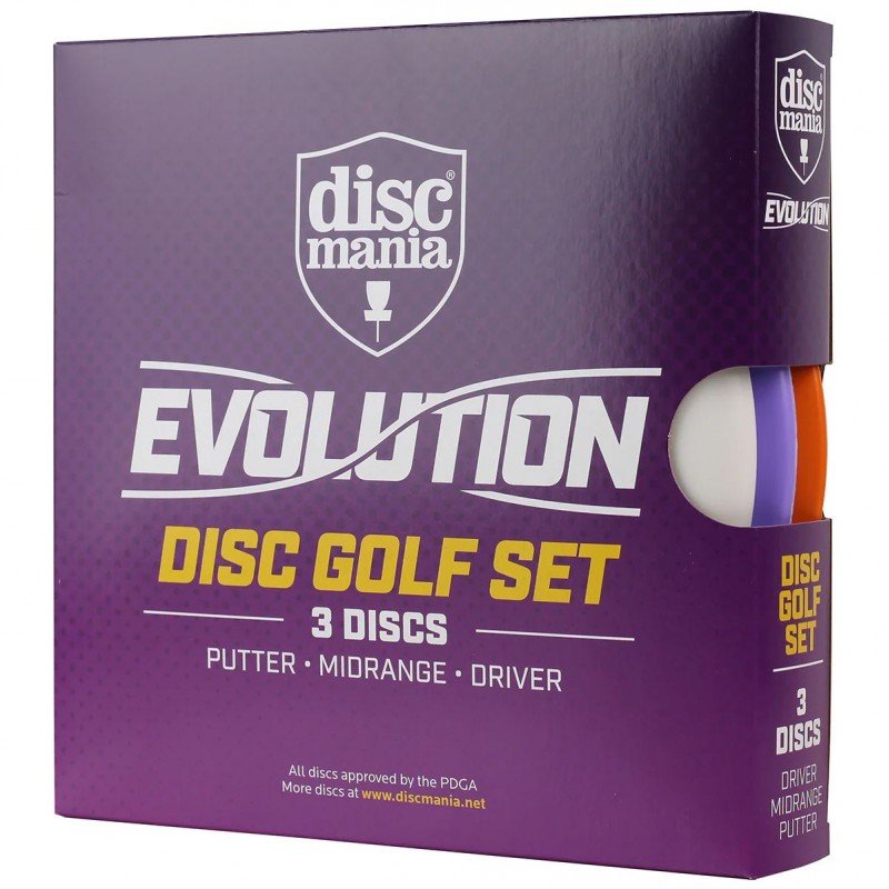 Discmania Evolution Disc Golf Beginner Set
