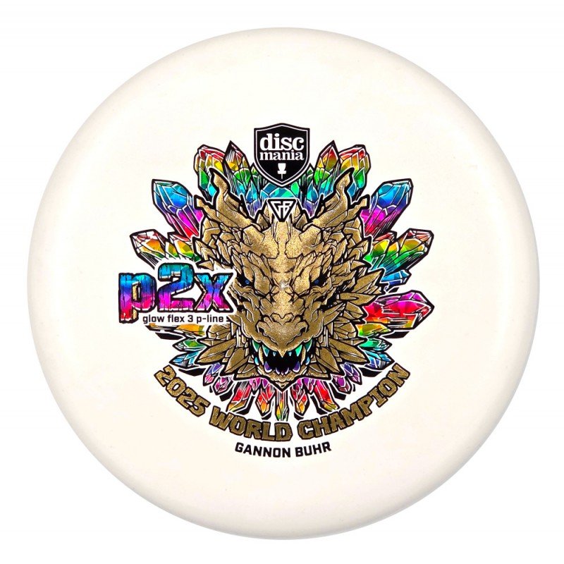 Discmania Glow P-Line P2X Flex 3 - Gannon Buhr Premier Series 2025 World Champion
