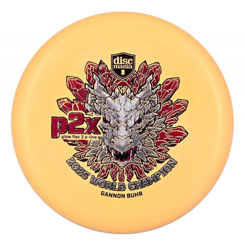 Discmania Glow P-Line P2X Flex 3 - Gannon Buhr Premier Series 2025 World Champion