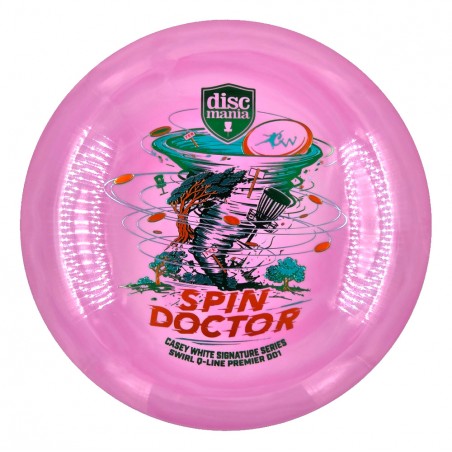 Discmania Spin Doctor - Casey White Signature Series Swirl Q-Line Premier DD1