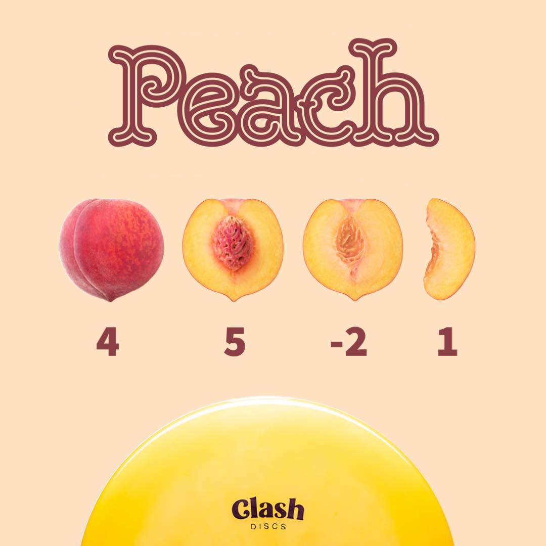 Clash discs Peach